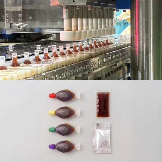 OEM production of private-label condiment packs
