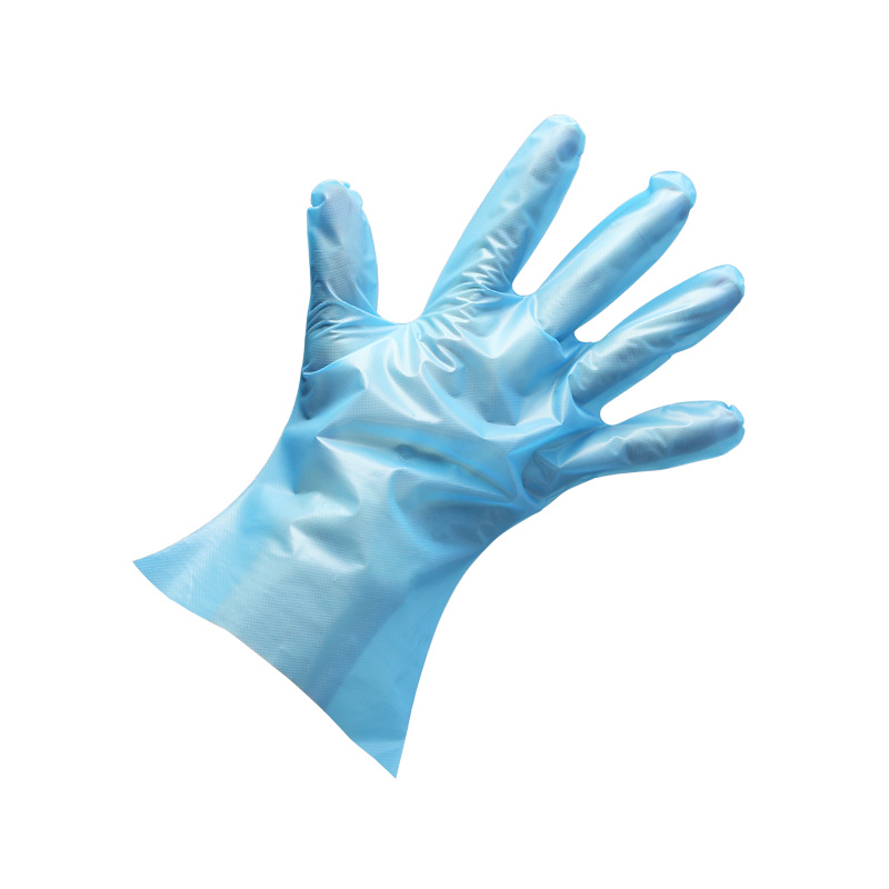 Disposable food-handling gloves / Ultra Emboss (Boxed) S, M, L, LL / Blue