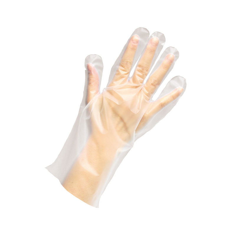 Disposable food-handling gloves / Super Emboss (Boxed) S, M, L / Natural